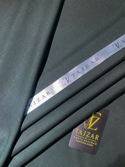 Dark Green Wash & Wear Suit – Premium Comfort by Tajzar