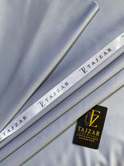 Tajzar Silver Grey Wash & Wear Suit – Premium Unstitched Fabric