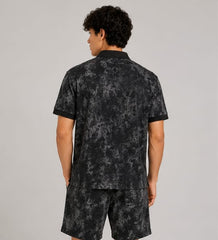 Acid wash track suit with shorts Import quality